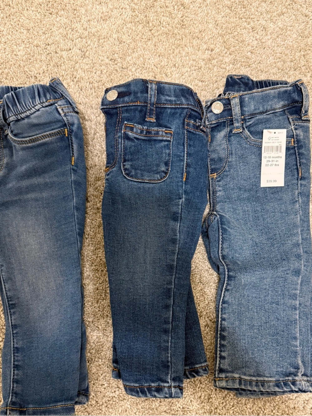 Gap 12-18 Mo. Jeans